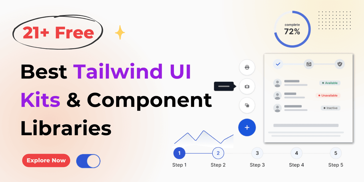 21+ Best Free Tailwind UI Kits and Component Libraries