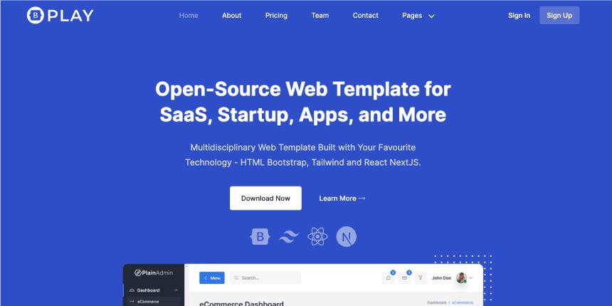 30+ Free HTML App Landing Page Templates | UIdeck