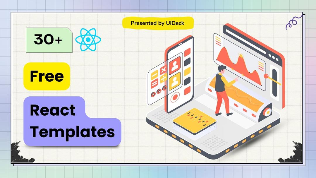 30+ Best Free React Templates of 2024 | UIdeck