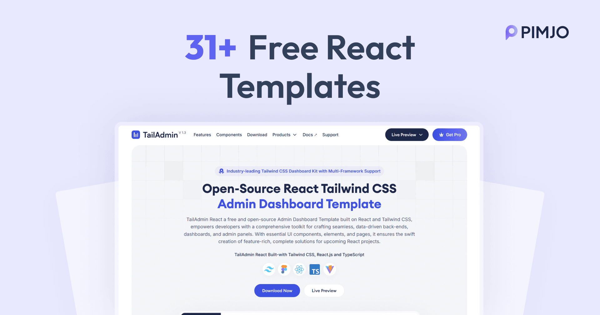 31+ Best Free React Templates for 2025