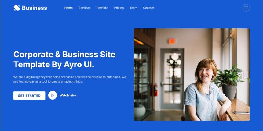 Ayro Business - Bootstrap Business and Agency Template