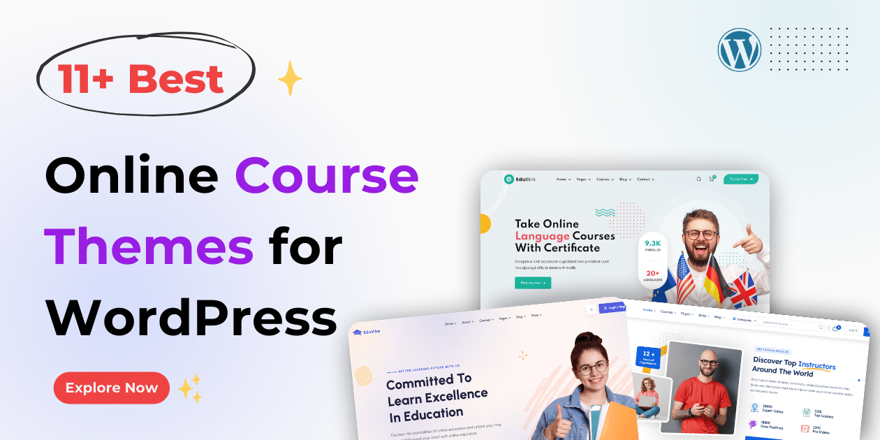 11+ Best Online Course WordPress Themes For 2024