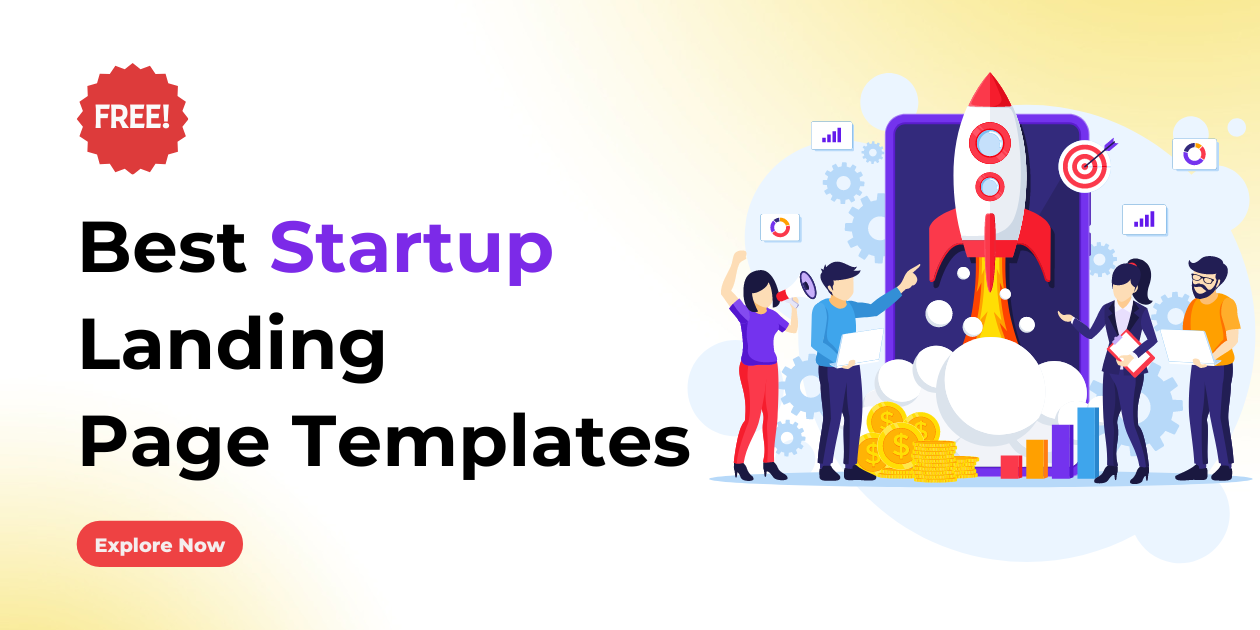 15+ Best Startup Landing Page Template For 2024 [ Free ]