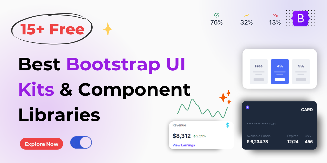 15+ Best Free Bootstrap UI Kits of 2024