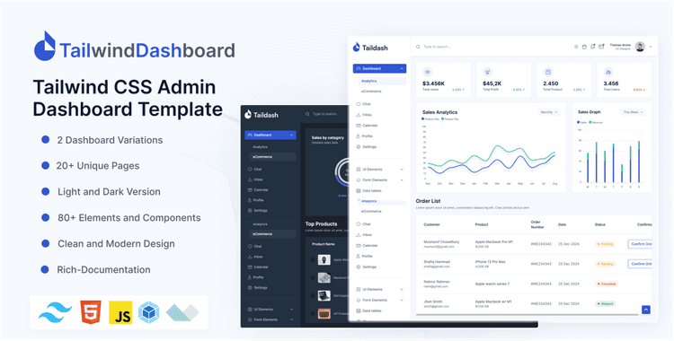 100+ Free HTML, Bootstrap, Tailwind, and React Templates | UIdeck